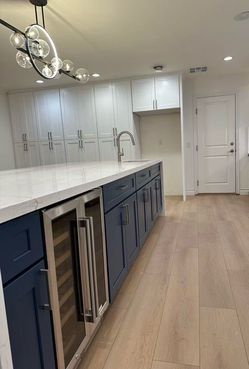 Kitchen cabinets