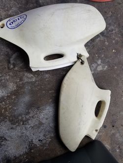 98 YZ400 side number plates