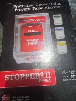 Safety Technology International (STI) Stopper II Series protective cover
