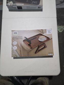 Acacia Wood Armrest Tray