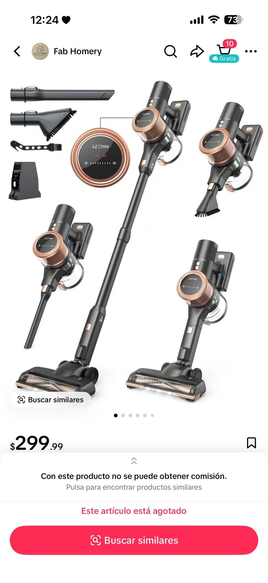 Cordless Vacuum Cleaner, Aspiradora Inalámbrica