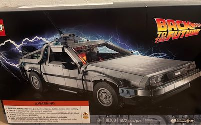 Lego Back to the Future the Delorean