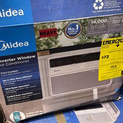 Midea 14,000 BTU Smart Inverter U-Shaped Window