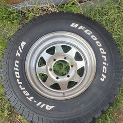 6x5.5 Rims With BFG Tires
