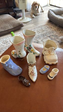 Collectible ceramic boots