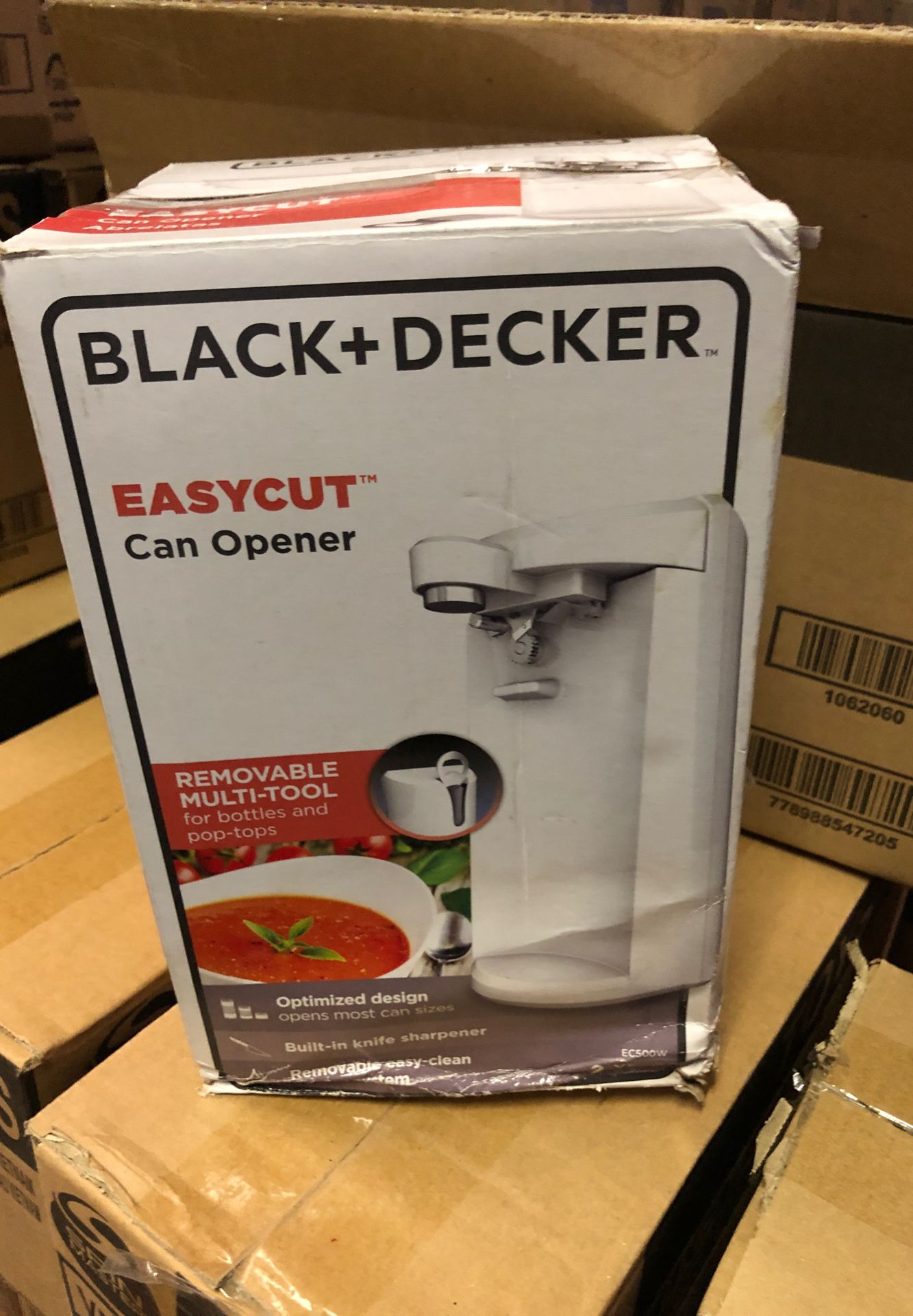 Black decler easy cut can opener