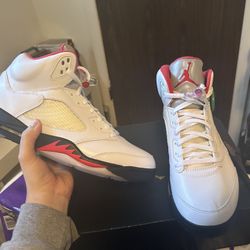 Jordan 5 Fire Red Size 13