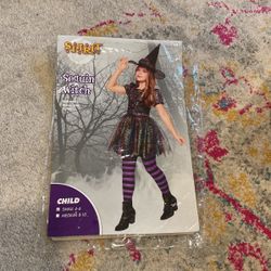 Witch Halloween Costume For Girls