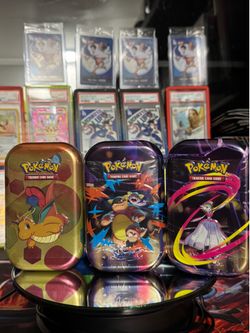 151 & Mega evolutions tins