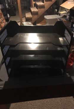 Plastic Mail Sort trays/shelves - can be stacked - more then 50 make offers