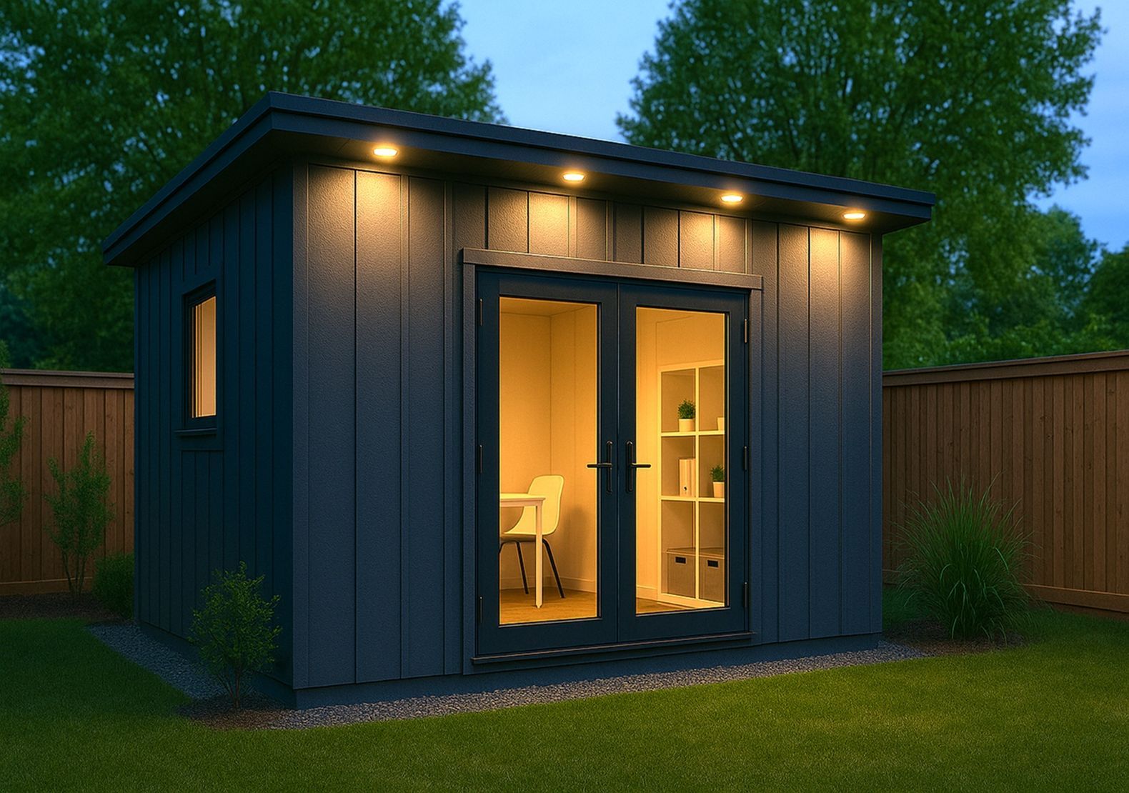 12x16 Backyard Office Shed
