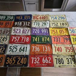 1(contact info removed) Illinois Plates