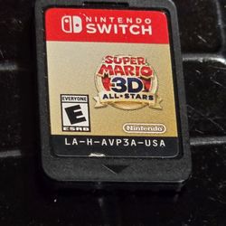 Nintendo Switch Game Super Mario 3d All Stars