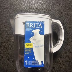 Brita pitcher and water filter
