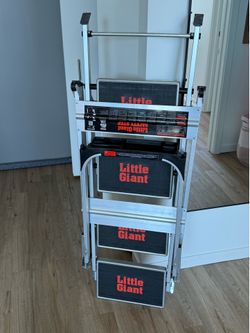 Little Giant OSHA 300 Folding Safety Step Ladder – Heavy Duty