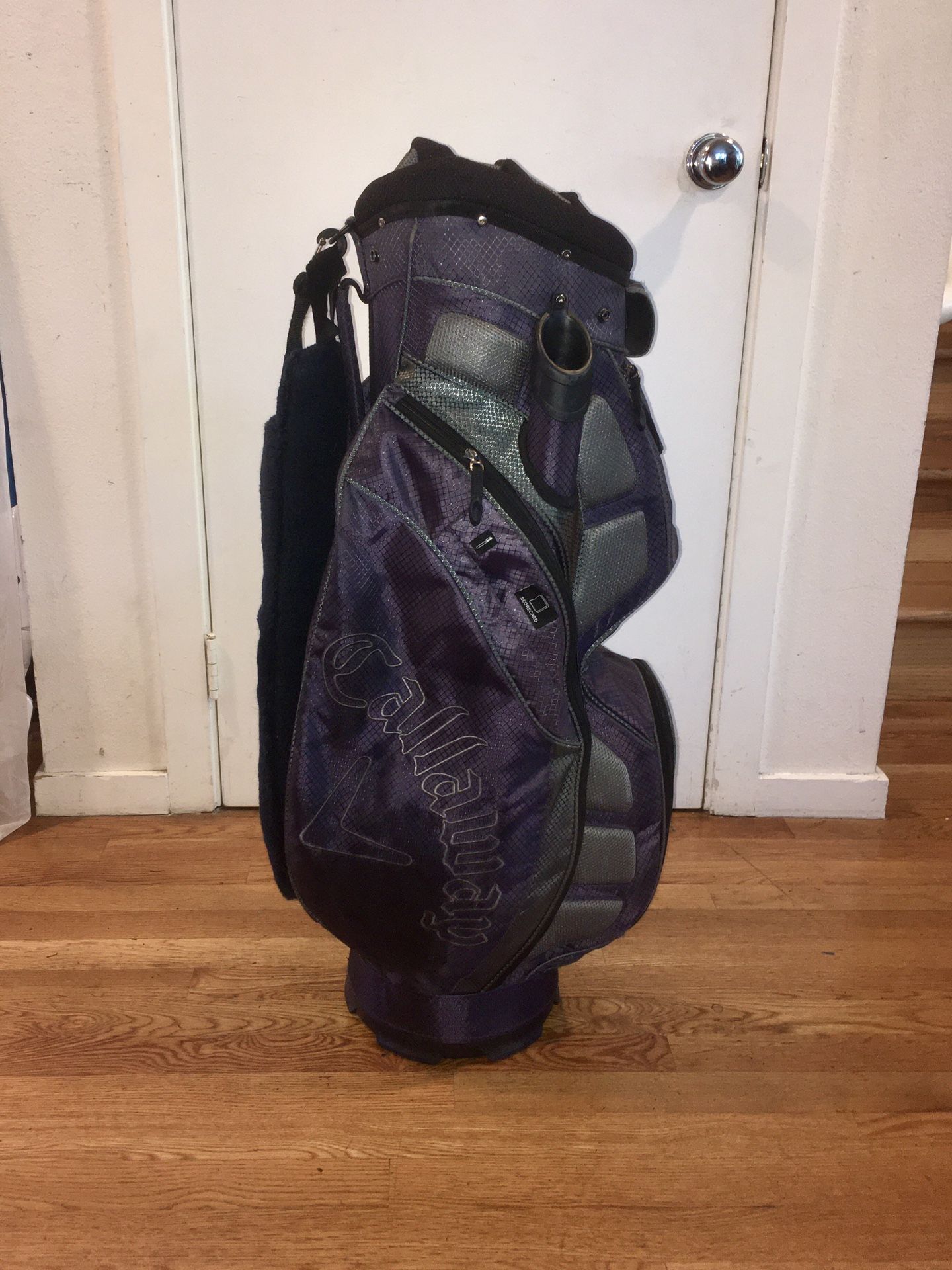 NICE Callaway GOLF CART BAG -Cooler Pocket- 10 Club Slots - $95 (La Mesa)