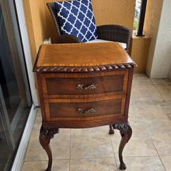 True French Antique Pair of Night Tables