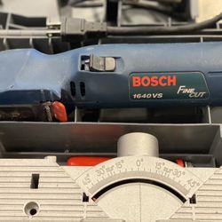 Bosch Finecut Portable Handsaw Miter Table Complete