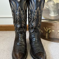 Justin 8 B Womens Western Cowboy Boots
