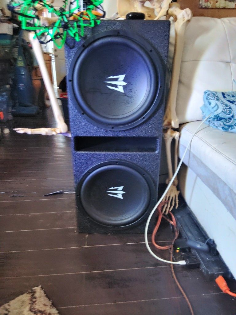 Brand New Subs With Box 300