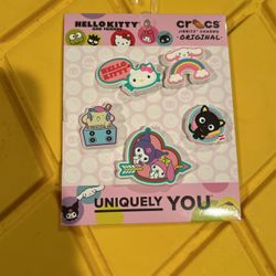 Hello Kitty  sanrio & Friends x Crocs Original Jibbitz Charms 5 pack 