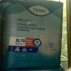 Tena Adult Diapers 12 Pack