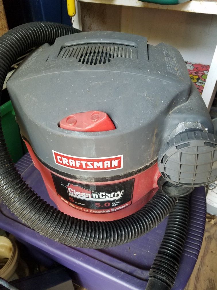Craftsman shop vac 5 horsepower