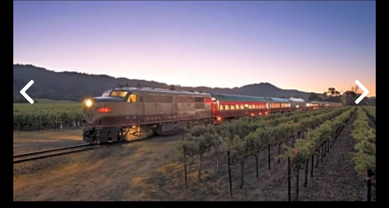 Napa Valley Train & Hotel Package