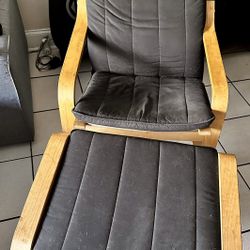 Poang Chair And Ottoman