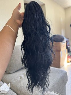 Claw Clip Ponytail