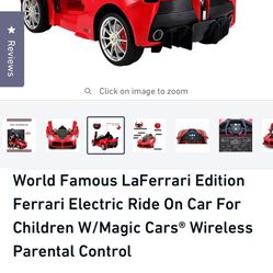 Ferrari Kids Power Wheels