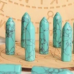 Turquoise Tower Point Spear Gemstone Collectable