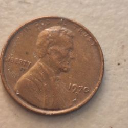 1970 Penny With Errors