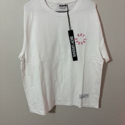 Boy London white cotton t-shirt
