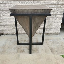 Industrial Style End Table Night Stand