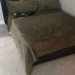 Queen Bedframe (Mattress Not Included)
