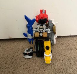 McDonald's 2013 Power Rangers Mega Force Gosei Megazord Happy Meal missing Wings