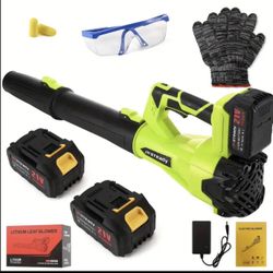 High-Power Cordless Leaf Blower – 6-Speed, 4.0Ah Battery