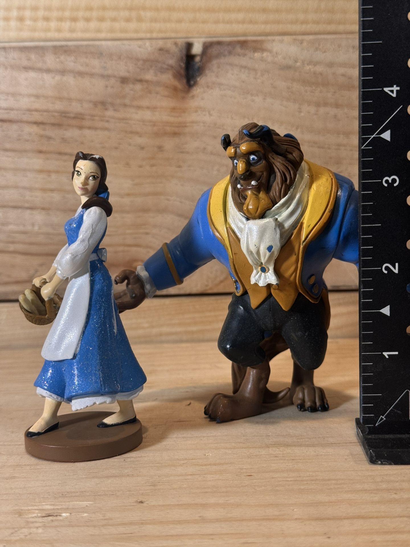 Disney Beauty and the Beast Figures Caketoppers #scrappy