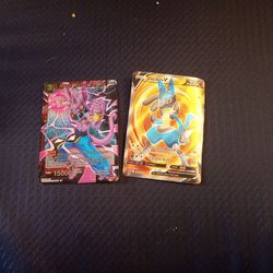 Beerus From Dragon Ball Z And Lucario From Pokemon