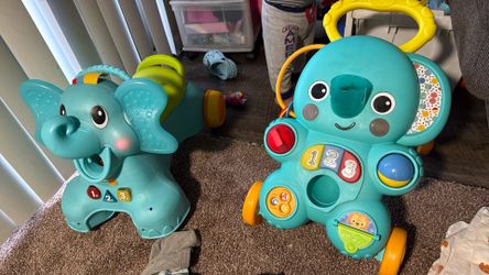 Like New Learning Walker And Ride On Toy Mooving Need Gone Asap