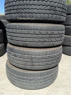 265/70/16 75-85% TREAD DOT 44/22 SET OF 4 TIRES EXCELLENT CONDITION