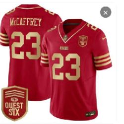 Newest arrival 2025 Adult San Francisco 49ers Christian McCaffrey No.23 Football Jerseys