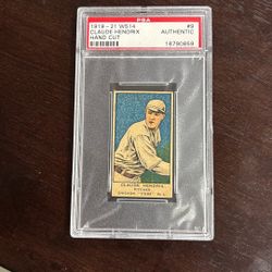 1919-21 w514 claude hendrix # 9