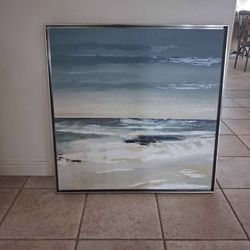 Ocean View Wall Canvas Print Painting 30x30