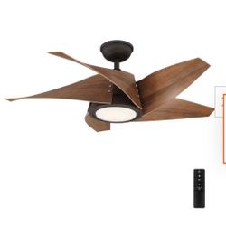 🔥👀🔥Broughton 42 in. LED Espresso Bronze Ceiling Fan with Remote Control