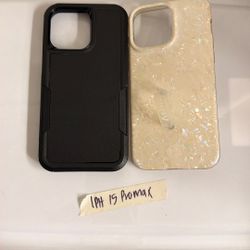 IPHONE 15 PROMAX CASES LOOPY & BLACK NEW