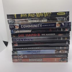 Factory Sealed DVD lot