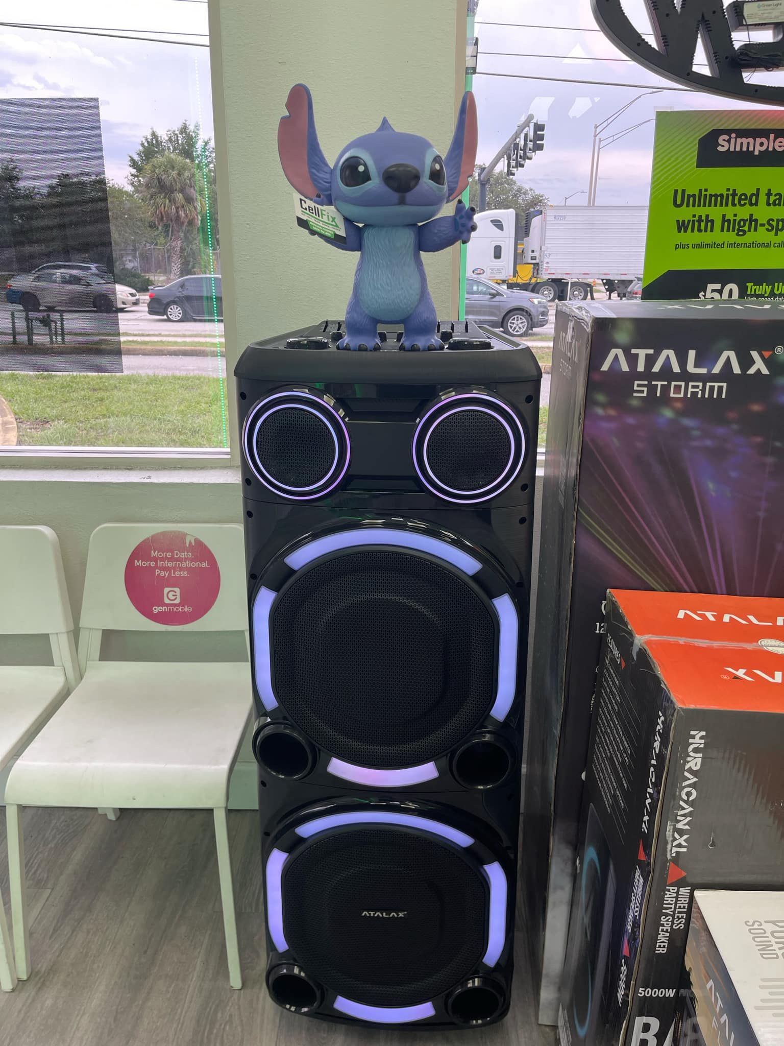 20000 Watt Bluetooth DJ Speaker $10 Down
