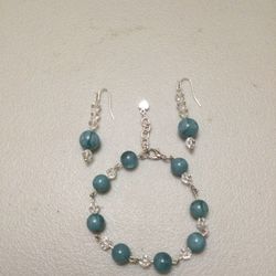 BRACELET AND EARRINGS, NEW